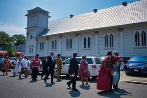 Church celebrates mortgage burning