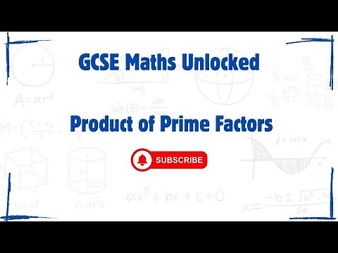Product of Prime Factors - Factor Trees - GCSE Maths