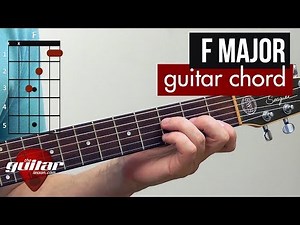 How to play the F major chord | Beginner guitar lesson