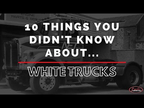 10 Things You Didn't Know About White Trucks