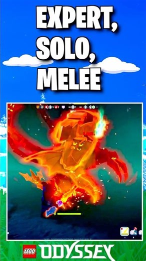 Expert, Solo, Melee Monster Battle - LEGO Fortnite Challenge