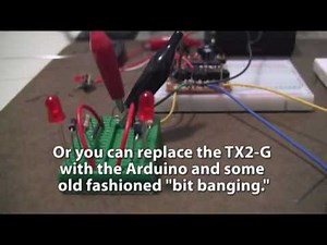 Arduino controls transmitter of RC toy car