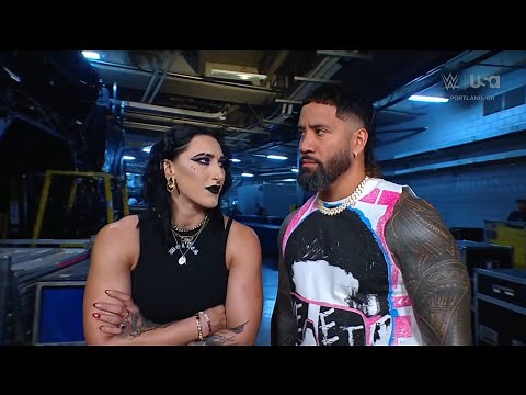 Rhea Ripley and Jey Uso Segment | WWE RAW 9/16/24