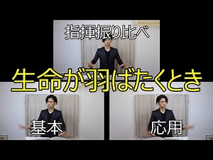 見て学ぶ指揮法・指揮振り比べ「生命が羽ばたくとき」 基本・応用