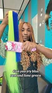 12K views · 72 reactions | How to blend an ombre color on hair braid extensions without using a dye | Ola African hair braiding | Facebook