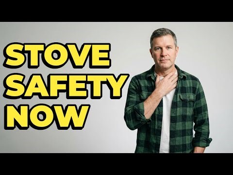 What are the top safety tips for electric stoves?