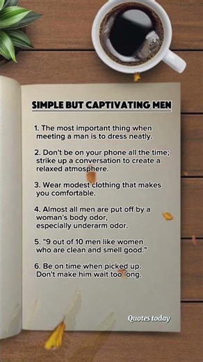 SIMPLE BUT CAPTIVATING MEN ...#quotes #story #shorts