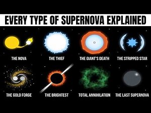 Every Type Of Supernova Explained in 10 Minutes
