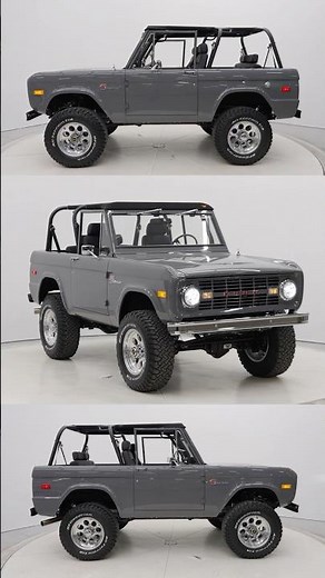 1972 Classic Ford Bronco | Velocity Signature Series | China Gray | No. 3713