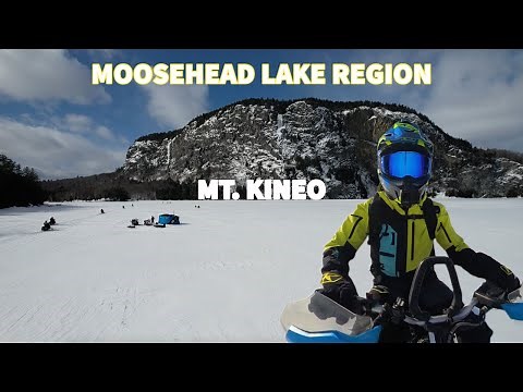 MAINE SNOWMOBILING: We found the trails less traveled! Riding the Moosehead Lake Region!