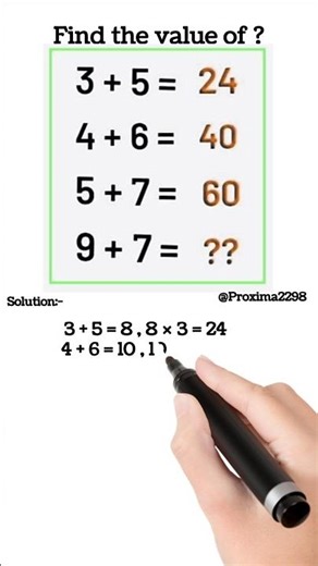 Number puzzle tricks 🧩 #tricks #pattern #numbers #numberpuzzle #patterns #exams #reasoning
