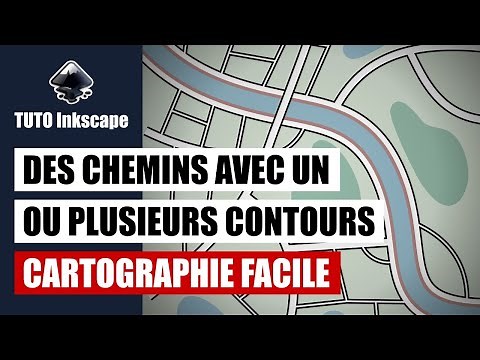 Tuto inkscape : des chemins avec un ou plusieurs contours (cartographie facile - question/réponse)