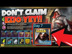 WATCH THIS before you claim Ezio... | Raid: Shadow Legends