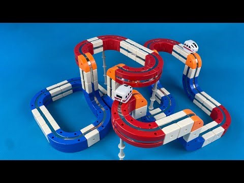 8 Mins Satisfying DIY Building Magnetic Cubes Maglev Electric Train Track Amazon Toy ASMR