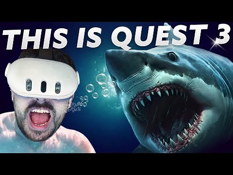 SHARKS IN VR ARE TERRIFYING! | Ocean Rift VR Quest 3