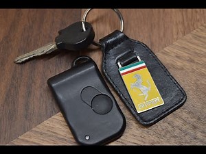Ferrari 348 355 360 Key Fob Battery Replacement - EASY DIY