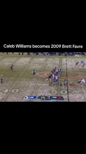 "Iceman" does it again. #calebwilliams #bears #rams #nfl #playoffs