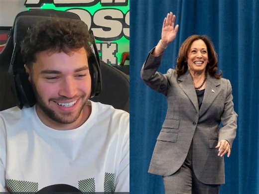 "You've got nothing to worry about" - Adin Ross invites Kamala Harris for an interview