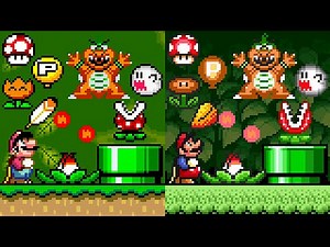 Super Mario World (SNES) - SMB1 Style #2. ᴴᴰ