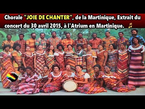 ♪ Chorale "Joie de Chanter"(Martinique) Extrait concert du 30 avril 2015 à l'Atrium en Martinique ♪