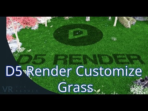 D5 Render Customize Grass