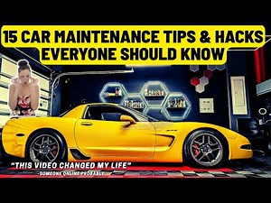 15 CAR MAINTENANCE TIPS & TRICKS TO SAVE YOU TIME, MONEY & SANITY. EVERYONE SHOULD KNOW THESE