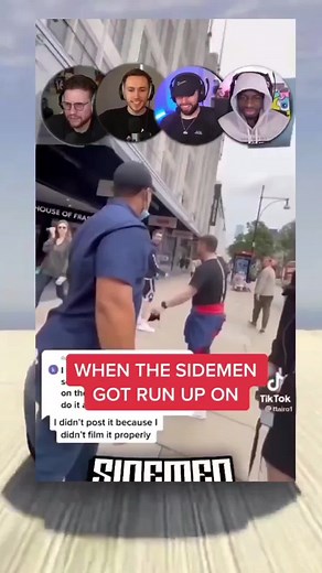 Sidemen react to getting jumped #fyp #funny #trending #viral #tiktok #sidemen #gtaonline #gtafunny