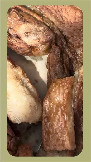 Air Fryer Pork Belly So Crispy It Shatters #AirFryer #PorkBelly #FoodShorts