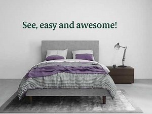 Zinus | Shalini Diamond Stitched Platform Bed Frame Assembly Instructions