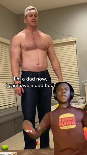 I didnt mind that dad bod. But couldnt stand the achy joints, low energy, and feeling like a turd all the time. This body was made to do work 💪🏼 #dadbod #bodytransformation #bodybuilding #bodybuilder #fitdad #physique