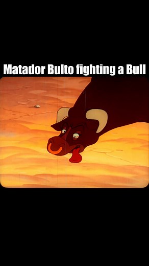 Matador Bulto fighting a Bull #popeye #popeyethesailorman #cartoon #cartoons #vintage #funny #funnyvideos #funnyvideo #lol #animation #bull