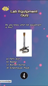 This will test your knowledge about Lab equipments. #educate #quiz #laboratory #equipment | Daily Brain Quiz