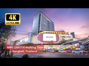 [BANGKOK] MBK Shopping Center "Tourists' Favorite Shopping Mall" | Thailand |4KWalking Tour]