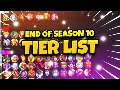 SMITE TIER LIST: WHAT TO PLAY END OF SEASON 10
