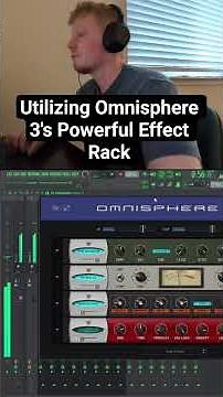 Utilizing Omnisphere 3's Powerful Effect Rack #producer #beats #flstudio #trap #omnisphere #shorts