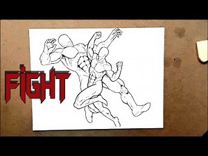 How To Draw A Fight Scene