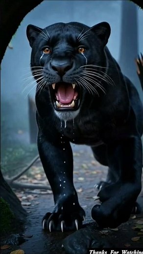 Why Is This Powerful Panther Crying? 😭 #Emotionalstory #Blackpanther #Hearttouching #Viralshorts