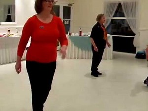 Woolshed Waltz Janet's 65th Birthday party demo Annemaree of Nuline Dance