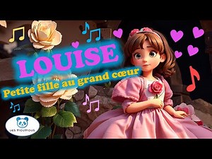 Louise, petite fille au grand cœur ❤️🎶 Chanson pour Petites Filles | Les Pioupious