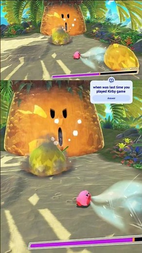 kirby trying to defeat this boss without damage #nintendoswitch #nintendo #kirby