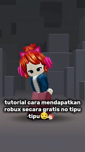 tutorial cara mendapatkan robux secara gratis?? #roblox #bakpauchan #fyp