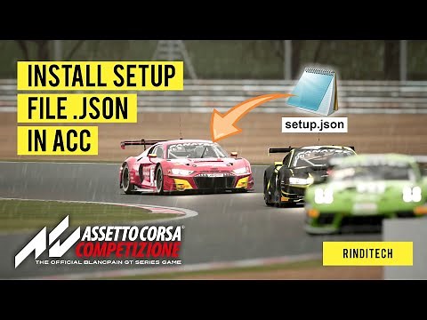 How to Install Setup File JSON in Assetto Corsa Competizione ACC