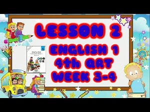 ENGLISH1 4th QRT WEEK3-4|LESSON2 SORT AND CLASSIFY FAMILIAR WORDS INTO BASIC CATEGORIES:SHAPES