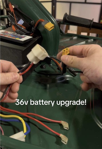 Upgrade Your Crazy Cart with a 36v Battery