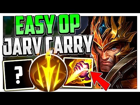 EASY OP Jarvan Build for Free wins 👌 | Jarvan IV Jungle Beginners Guide Season 12 League of Legends