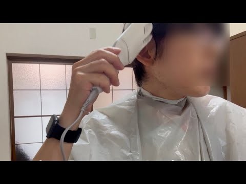 簡単セルフカット、1時間以内で完成！私のカット手順についてDIY haircut 