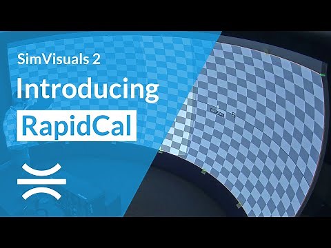 SimVisuals 2 - Introducing RapidCal - Ultra-efficient multiple projector blending