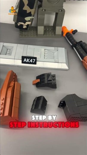 Building an AK-47 Model with Building Blocks — Full Assembly Tutorial