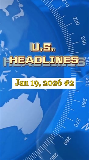 The U.S. Briefing for Jan 19, 2026 #foryoupage #news #newsupdates #usanews #tiktokviral