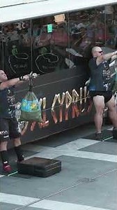 Ilya Khazov vs Hristo Muskov Front Hold Battle #strongman #competition
